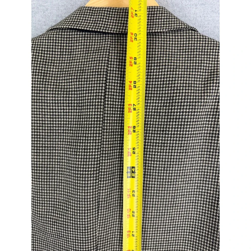 Polo Ralph Lauren Mens 41R‎ Brown Houndstooth Blazer Sport Coat USA Made